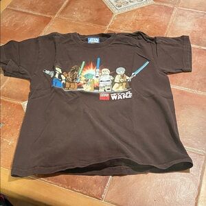 LEGO Star Wars Black T-Shirt with Characters
